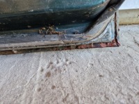 Дверь левый задний  mercedes w123 sedan Цена, фото thumb