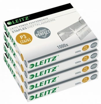 Скобы Leitz оцинкованные 26/6 4000 шт.