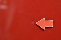 фото thumb №6, Капот крышка двигателя czerwona mitsubishi colt 6 vi z30 02-09