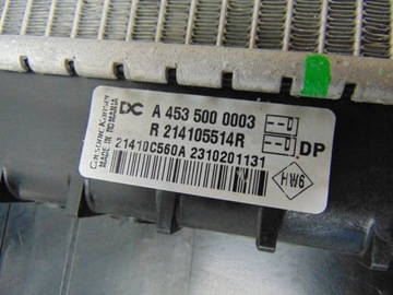 фото thumb №14, Радиаторов воды smart renault twingo zoe a4535000003 r214105514r