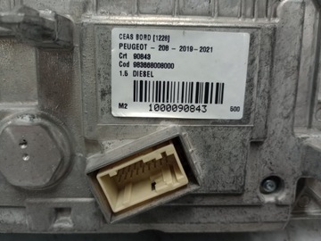 фото thumb №8, Peugeot 208 2008 спідометр  прилади 3d 983668008000 європа