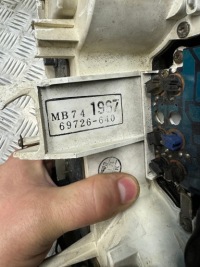 фото thumb №8, Счетчик приборы бензин 3.0 pajero i 1 82-91r. mb741967