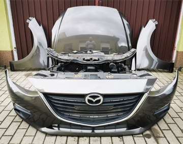 фото thumb №15, Mazda 3 bm 13-16 бампер перед комплектний демонтаж