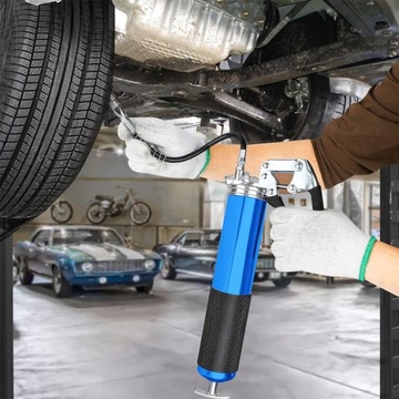 РУЧНОЙ смазочный шприц МАСТЕРСКАЯ Смазочный шприц KALAMITKA TIPS 400 ML