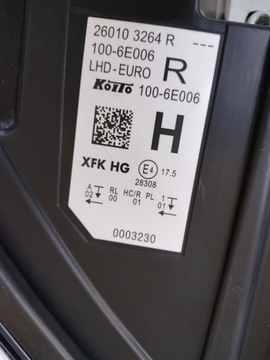 фото thumb №13, Лампа права фара renault kangoo iv 21- повний led