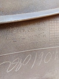 фото thumb №13, Бампер передній audi rs4 b8 2012-2015 перед pdc сріблястий решітка радіатора 8k0807437ag