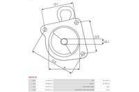 фото thumb №4, Крышка стартер, карбюратора as-pl sbr0078