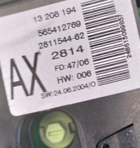 фото thumb №7, Дисплей радіо годинник opel astra h 13208194