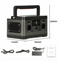 Портативный солнечный генератор электростанции 540 Втч + FlashFish TSP18V60W
