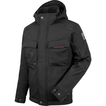 KURTKA ZIMOWA SOFTSHELL WURTH SCORPIUS BLACK XS