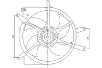фото thumb №1, Nissens вентилятор радиатора honda city sedan 1.5