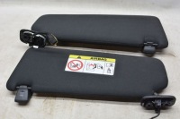 Козырьки чёрные защита солнцезащитные range rover evoque l538 рестайлинг Оригинал, фото thumb