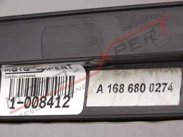 фото thumb №7, Mercedes a класс w168 планка накладка пороговая правая a1686800274