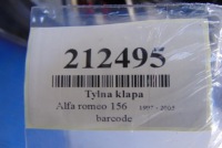 Alfa romeo 156 sedan задняя крышка багажника код лакокрасочного покрытия 568a Киев, фото thumb