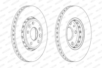 Купити Диск гальмівна ferodo ddf1726c, фото thumb