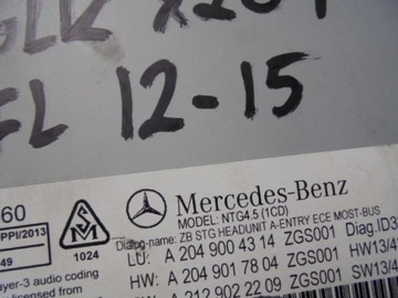 фото thumb №8, Радио навигация mercedes glk x204 fl 12-15