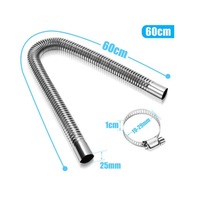 фото thumb №14, Набор do труба выхлопных газов выхлопная do сталь нержавеющая ø25mm 60cm +суппорты