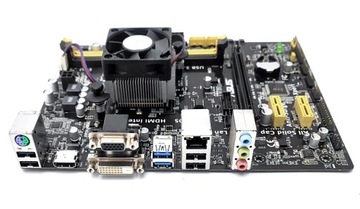 Asus AM1M-A REV.1.02, DDR3, AM1 + AMD Athlon 5350