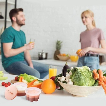 ПЛАСТИКОВЫЕ ФОРМЫ С КРЫШКОЙ ДЛЯ ЯИЧВАРКИ 4 шт.