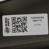 Bmw f30 крыло  правый  передний mineralgrau szary металлик - b39 Недорого, фото thumb