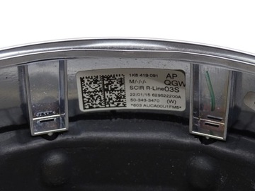 фото thumb №12, Кермо шкіра мульті vw scirocco r 1k8 iii рестайлінг