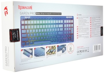REDRAGON Garen K656WB Pro RGB-клавиатура