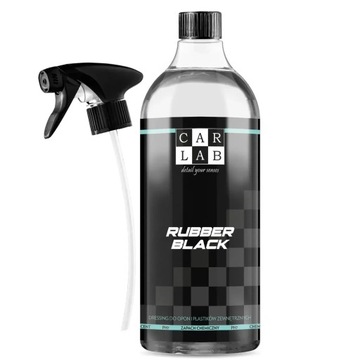 CARLAB Rubber Black 1L Dressing do pielęgnacji opon i elementów gumowych