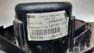 фото thumb №8, Вентилятор нагревателя w964003z land rover freelander i 98-06r eu