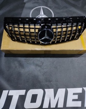 фото thumb №9, Mercedes cla w117 13-19 решётка радиатора gt panamericana