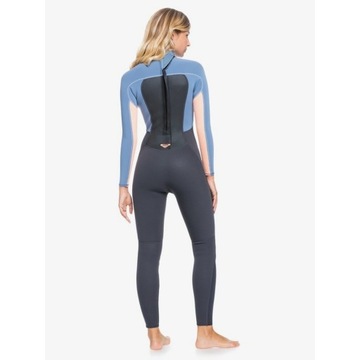 Pianka Roxy 4/3mm Prologue Back Zip GBS Cloud Black/Powdered Grey/Sun Glow