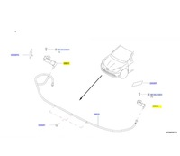 фото thumb №5, Розпилювач лампи лівий nissan оригінальний номер переднє лівий 286413zl0a