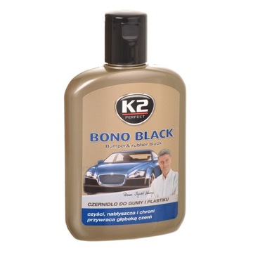 K2 BONO BLACK Средство для чернения пластика 250 мл Губка-аппликатор ADBL PAD