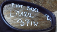 фото thumb №10, Зеркало правые fiat 500 3 pin