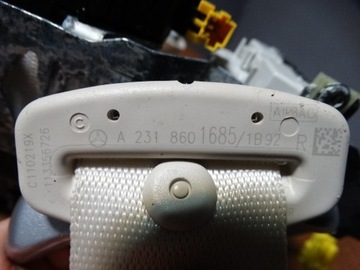 фото thumb №5, Pas натяжитель переднее правый mercedes sl w231 r231 1