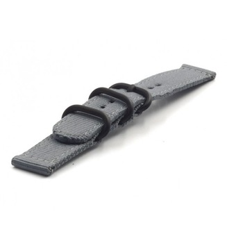 Gruby pasek do zegarka nylonowy TZ-07.07 18 mm