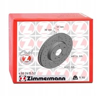 фото thumb №1, Zimmermann 430.2615.52 диск тормозная