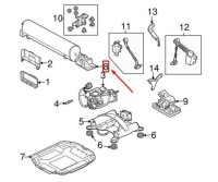 фото thumb №9, Бак пневматический land rover range rover l322 оригинальная запчасть rqn500080