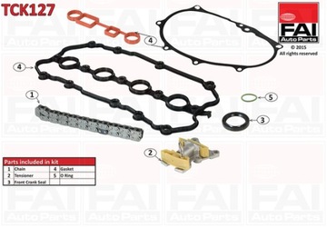 фото thumb №2, Набор цепи распределительный вал fai autoparts tck127