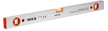 POZIOMNICA ALUMINIOWA 3 LIBELLE 1,2m YATO YT-3005