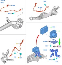 фото thumb №1, Ford ecosport mk2 anti-lock brake модулятор mounting bush 1011876 original