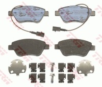 фото thumb №5, Trw тормозные колодки тормозные перед fiat punto evo mito