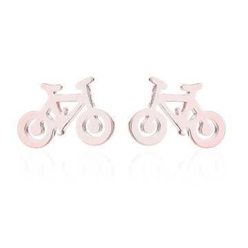 004R Женские велосипедные серьги Jisensp Tiny Bike