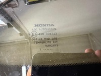 фото thumb №3, Honda cr-v iii стекло кузовная левая задняя хром 2007 as3