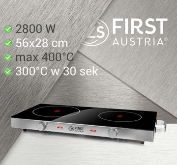 Электрическая плита КЕРАМИЧЕСКАЯ 2800 First Austria