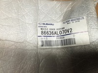 фото thumb №1, Заглушка накладка распылителя фара передний subaru 86636al070v2