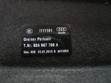 фото thumb №11, Полиця багажника audi q3 ii 18r- 83a867769a