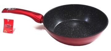 CERAMICZNE MARMURKOWE GARNKI KOMPLET 15 EL CHERRY +SITKO DO ROBIENIA KLUSEK