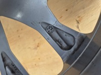 фото thumb №9, 5g0601025dk серебряный алюминиевый диск vw golf 7 аксессуар 18дюймов 7,5j et45