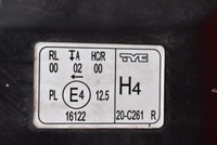 фото thumb №7, Фара правый лампа перед eu 20-c261 fiat grande punto evo 09-12