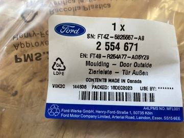 фото thumb №10, Ford edge планка na дверь задние левая оригинал.